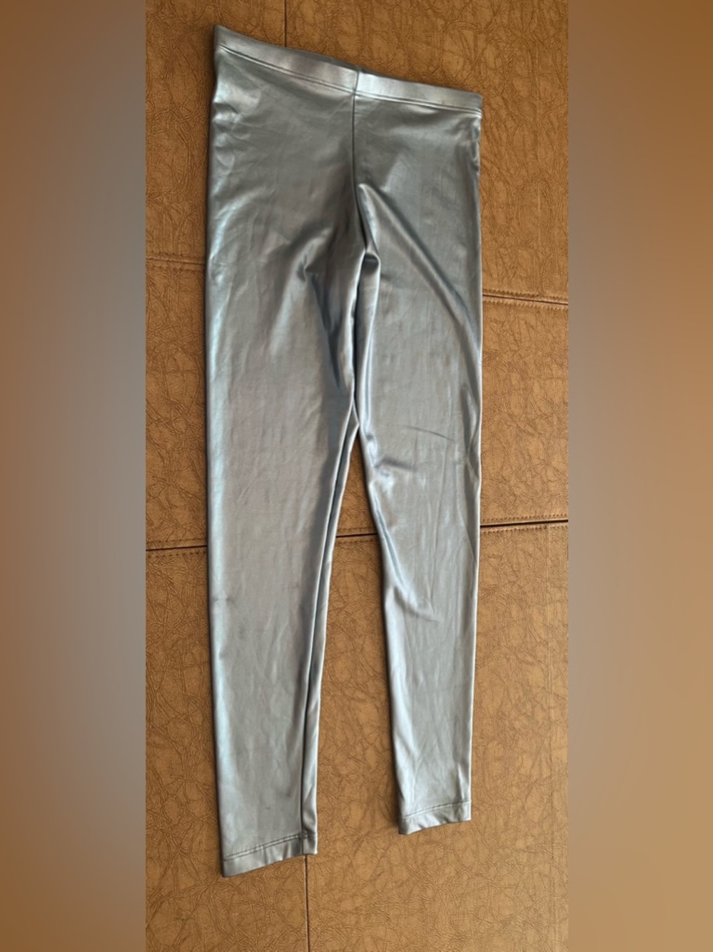 American Apparel Silver Sheen Leggings  Women's Medium